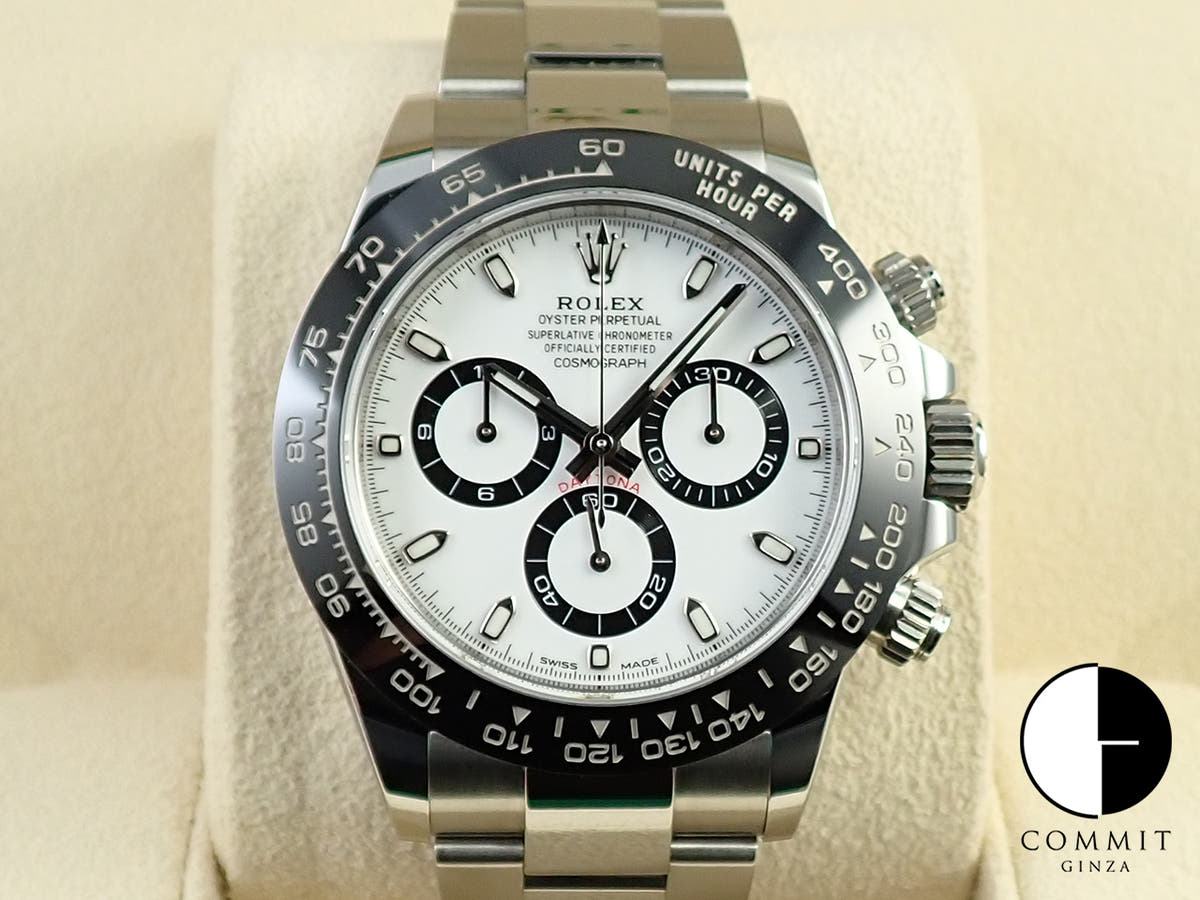 ロレックス デイトナ Ref.116500LN ステンレススチール ホワイト文字盤