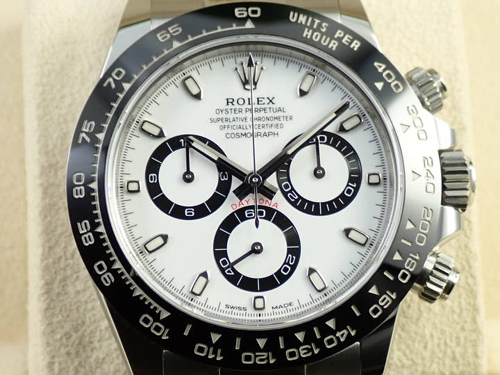 ロレックス デイトナ Ref.116500LN ステンレススチール ホワイト文字盤