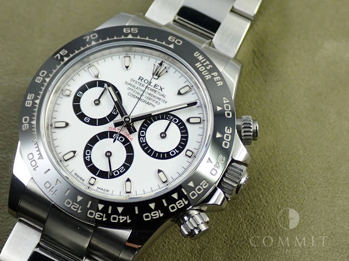 ロレックス デイトナ Ref.116500LN ステンレススチール ホワイト文字盤
