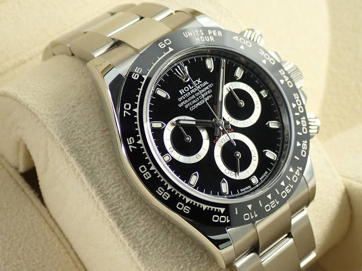 ロレックス デイトナ Ref.116500LN ステンレススチール ブラック文字盤