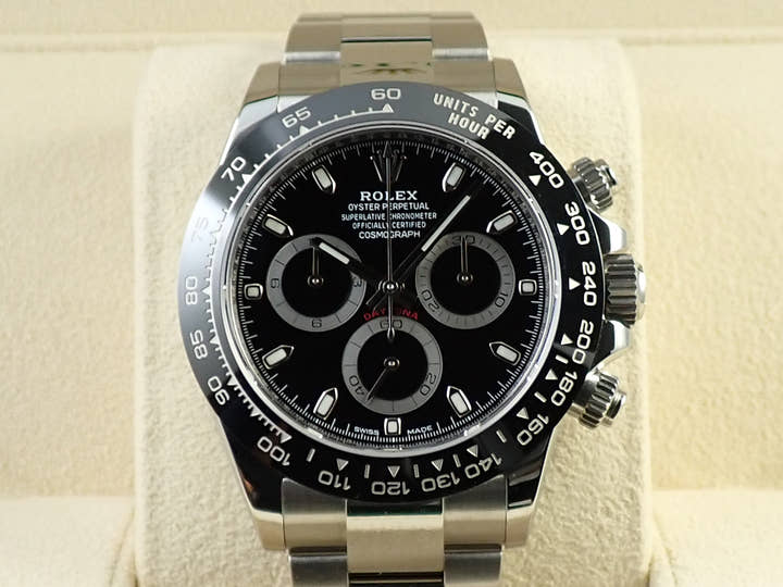 ロレックス デイトナ Ref.116500LN ステンレススチール ブラック文字盤