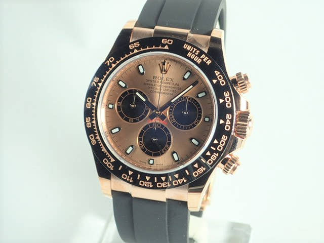 ロレックス デイトナ Ref.116515LN ピンク/ブラック文字盤 未使用 daytona-243