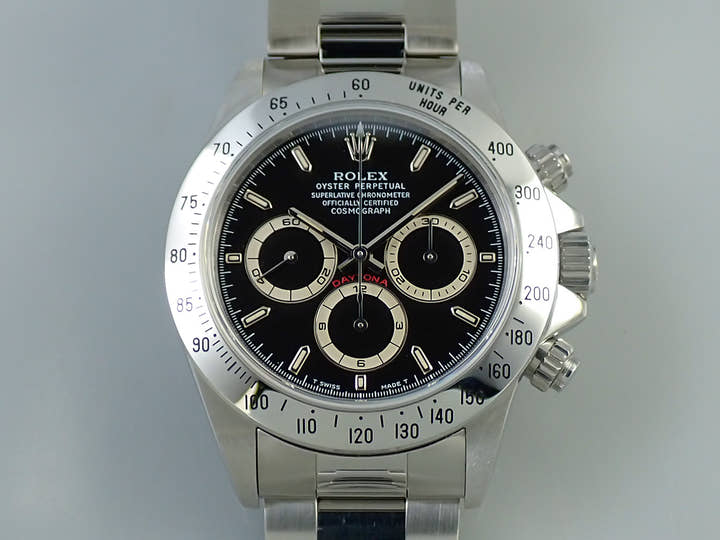 ロレックス デイトナ エルプリメロ Ref.16520 ステンレススチール ブラック文字盤