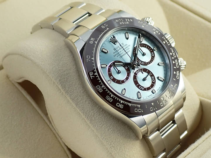 ロレックス デイトナ Ref.116506 プラチナ アイスブルー文字盤