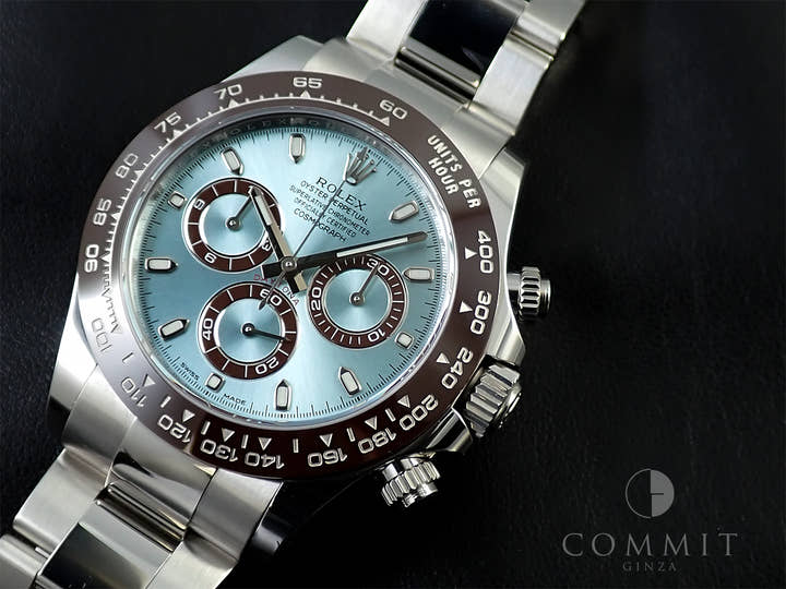 ロレックス デイトナ Ref.116506 プラチナ アイスブルー文字盤