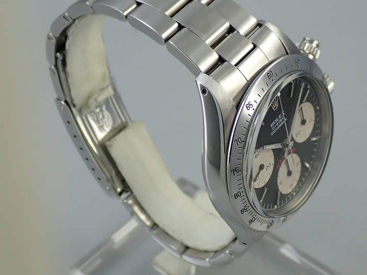 ロレックス デイトナ Ref.6265 ステンレススチール ブラック文字盤