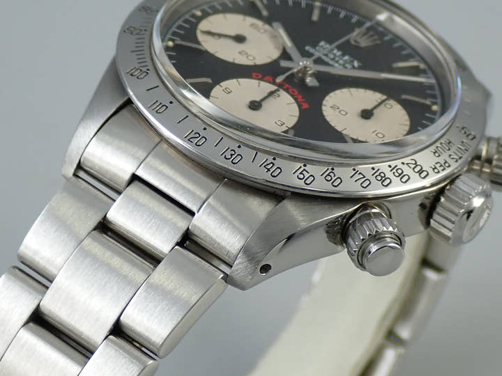 ロレックス デイトナ Ref.6265 ステンレススチール ブラック文字盤