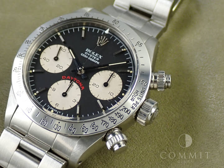 ロレックス デイトナ Ref.6265 ステンレススチール ブラック文字盤