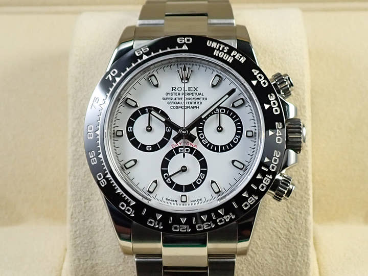 ロレックス デイトナ Ref.116500LN ステンレススチール ホワイト文字盤