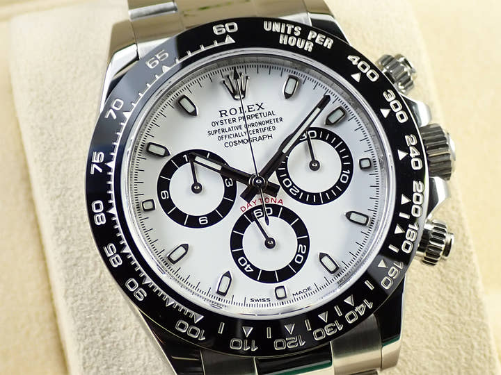 ロレックス デイトナ Ref.116500LN ステンレススチール ホワイト文字盤