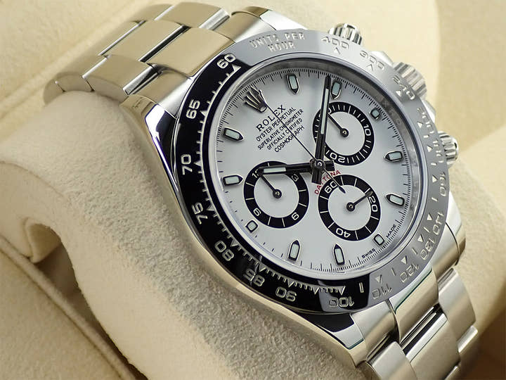 ロレックス デイトナ Ref.116500LN ステンレススチール ホワイト文字盤