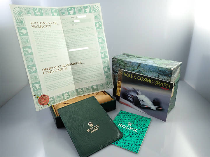 ロレックス デイトナ エルプリメロ Ref.16520 ステンレススチール ブラック文字盤