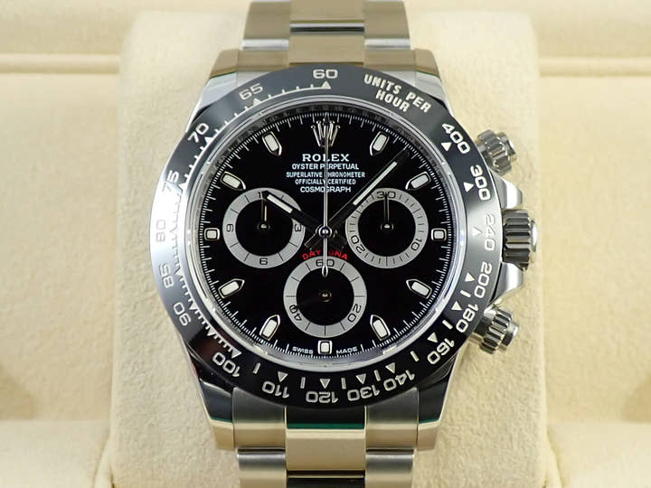 ロレックス デイトナ Ref.116500LN ステンレススチール ブラック文字盤