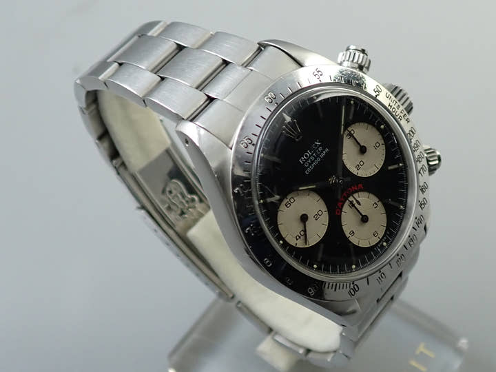 ロレックス デイトナ Ref.6265 ステンレススチール ブラック文字盤