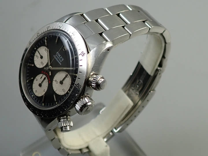ロレックス デイトナ Ref.6265 ステンレススチール ブラック文字盤