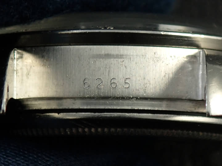 ロレックス デイトナ Ref.6265 ステンレススチール ブラック文字盤