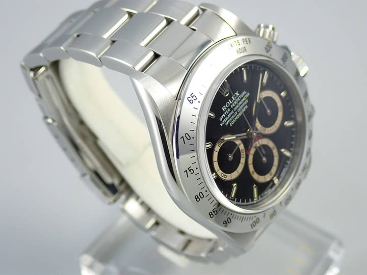 ロレックス デイトナ エルプリメロ Ref.16520 ステンレススチール ブラック文字盤