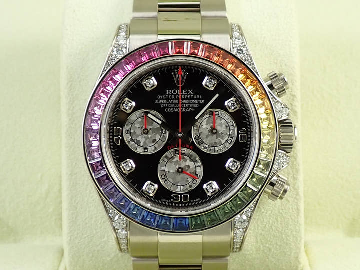 ロレックス デイトナ Ref.116599RBOW ホワイトゴールド ブラック文字盤