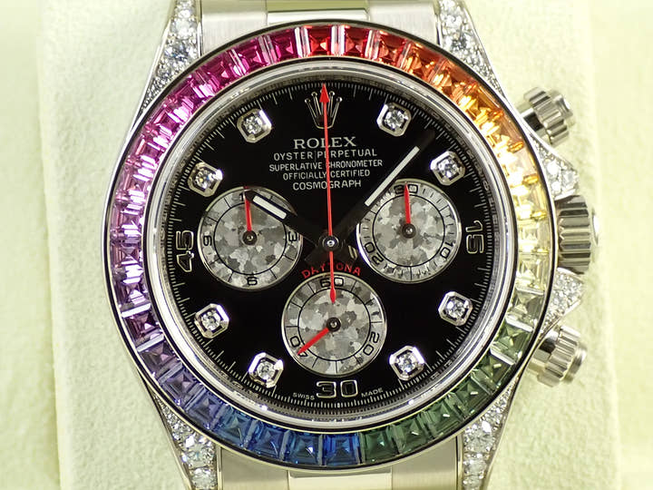 ロレックス デイトナ Ref.116599RBOW ホワイトゴールド ブラック文字盤