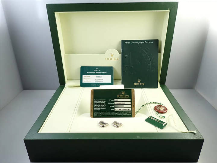 ロレックス デイトナ Ref.116599RBOW ホワイトゴールド ブラック文字盤