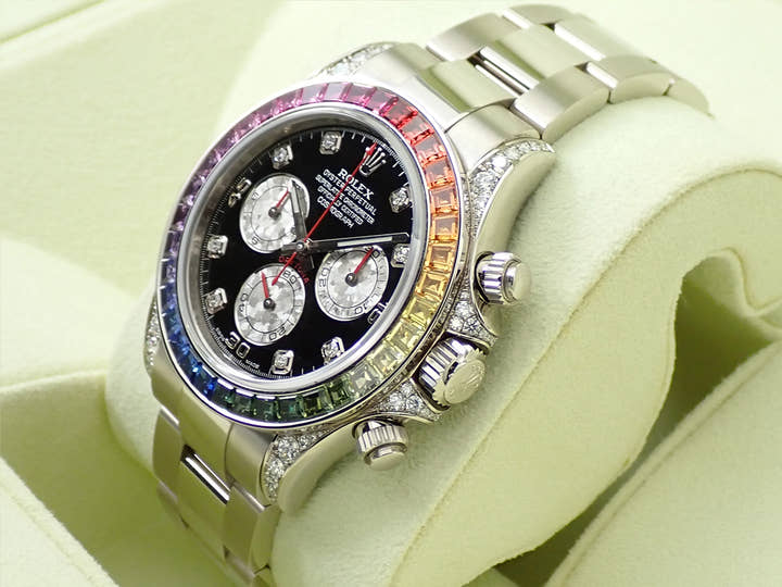 ロレックス デイトナ Ref.116599RBOW ホワイトゴールド ブラック文字盤