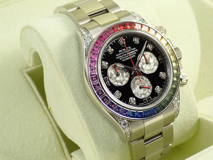 ロレックス デイトナ Ref.116599RBOW ホワイトゴールド ブラック文字盤