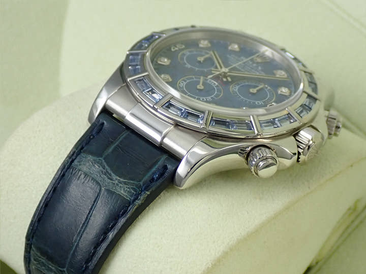 ロレックス デイトナ Ref.116589SACI ホワイトゴールド ソーダライト文字盤