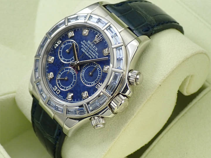 ロレックス デイトナ Ref.116589SACI ホワイトゴールド ソーダライト文字盤