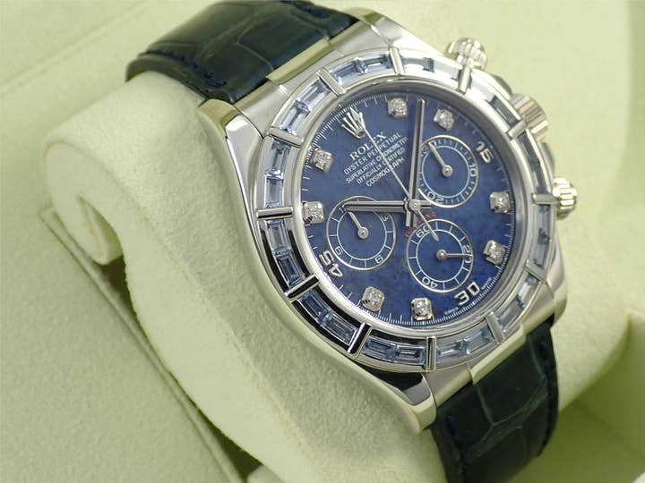 ロレックス デイトナ Ref.116589SACI ホワイトゴールド ソーダライト文字盤