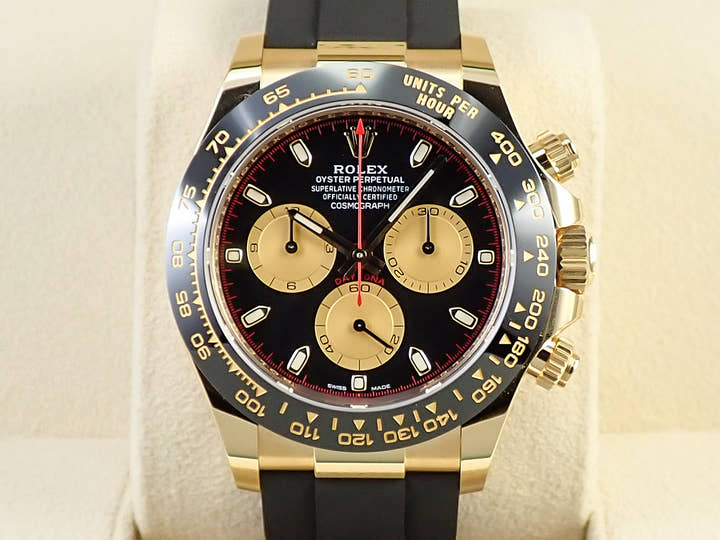 ロレックス デイトナ Ref.116518LN イエローゴールド ブラックxシャンパン文字盤