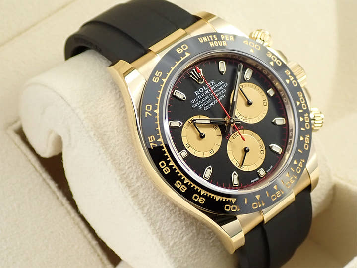 ロレックス デイトナ Ref.116518LN イエローゴールド ブラックxシャンパン文字盤