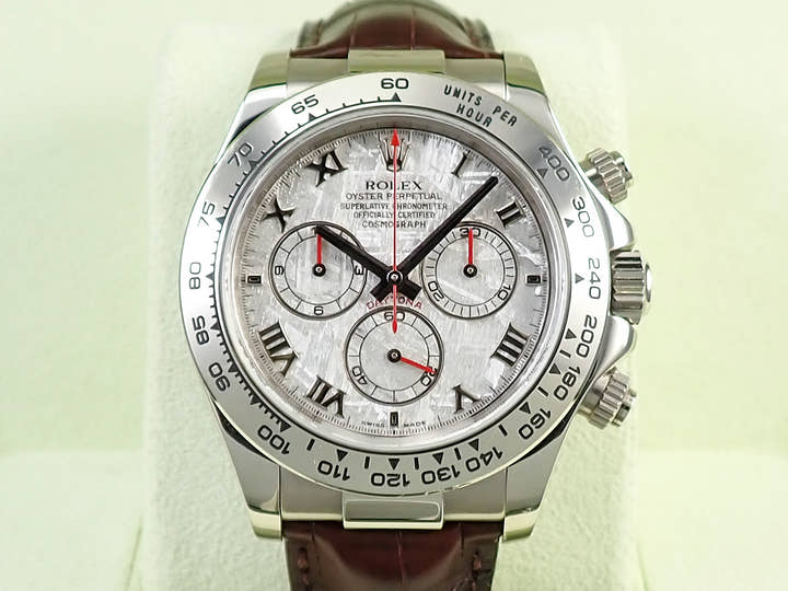 Rolex Daytona Ref. 116519 White Gold Meteorite Dial