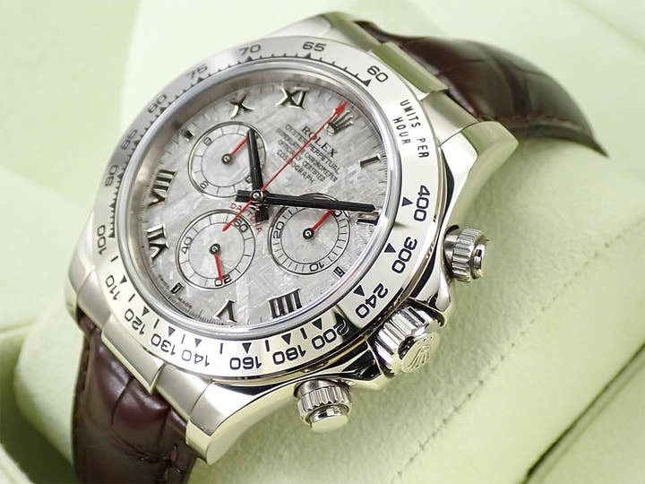 Rolex Daytona Ref. 116519 White Gold Meteorite Dial
