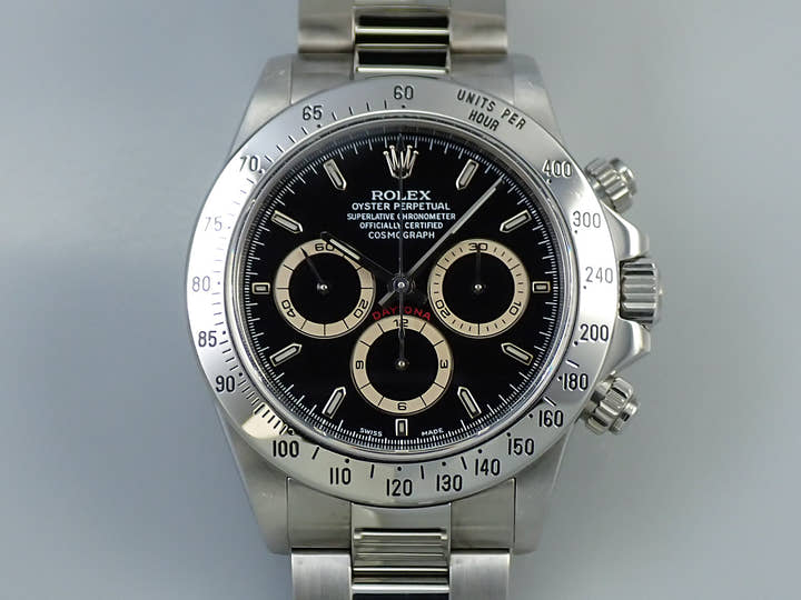ロレックス デイトナ エルプリメロ Ref.16520 ステンレススチール ブラック文字盤