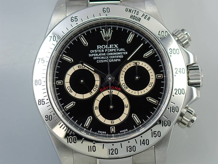 ロレックス デイトナ エルプリメロ Ref.16520 ステンレススチール ブラック文字盤