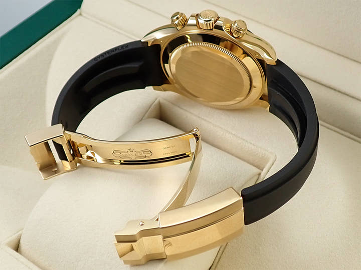 ロレックス デイトナ Ref.116518LNNG イエローゴールド ホワイトシェルx8Pダイヤ文字盤