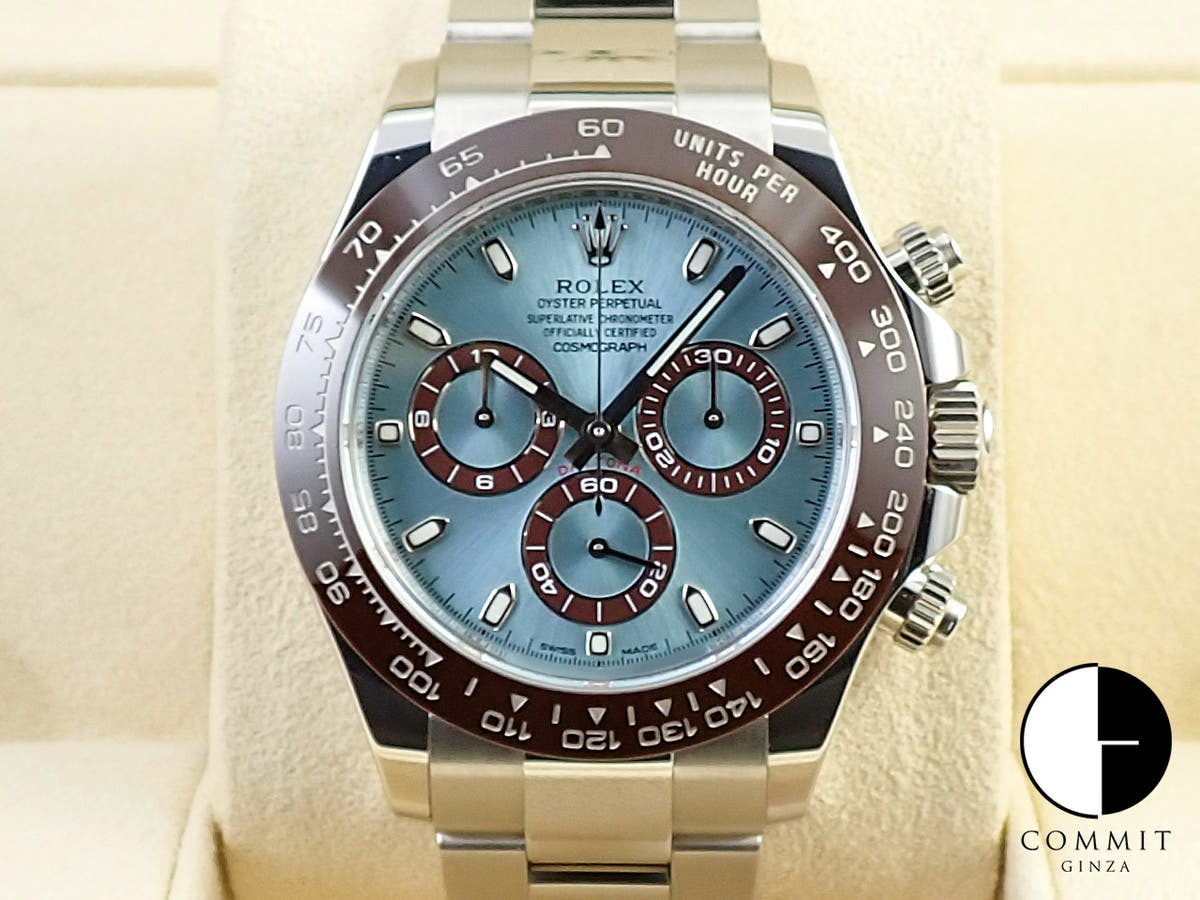 ロレックス デイトナ Ref.116506 プラチナ アイスブルー文字盤
