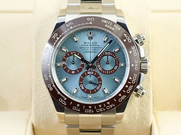 ロレックス デイトナ Ref.116506 プラチナ アイスブルー文字盤