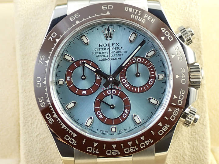 ロレックス デイトナ Ref.116506 プラチナ アイスブルー文字盤