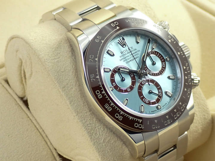 ロレックス デイトナ Ref.116506 プラチナ アイスブルー文字盤