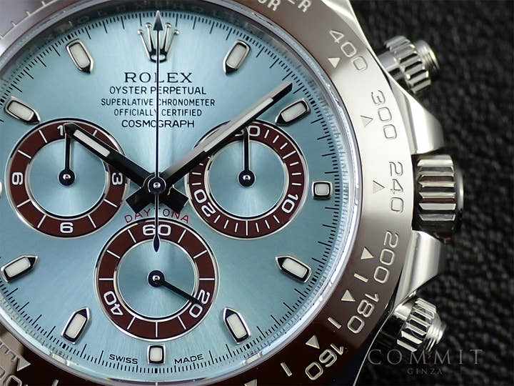 ロレックス デイトナ Ref.116506 プラチナ アイスブルー文字盤