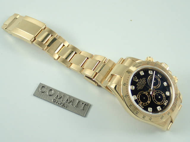 ロレックス デイトナ Ref.116528 ブラック文字盤 中古 daytona-264