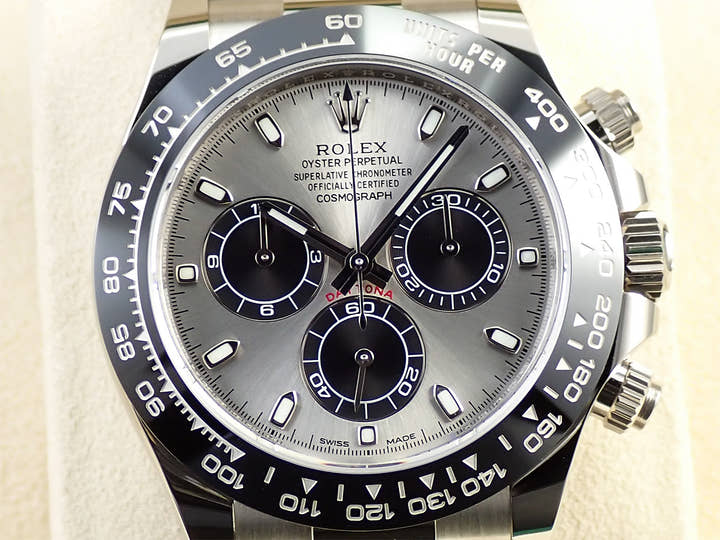 ロレックス デイトナ Ref.116519LN ホワイトゴールド スチールxブラック文字盤