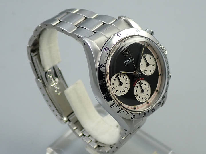 ロレックス デイトナ Ref.6239 ステンレススチール ブラック文字盤