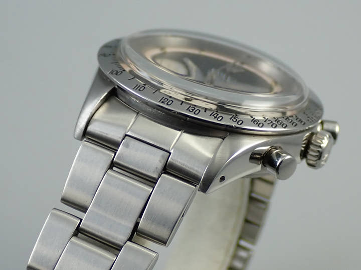 ロレックス デイトナ Ref.6239 ステンレススチール ブラック文字盤