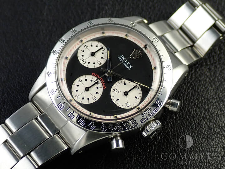 ロレックス デイトナ Ref.6239 ステンレススチール ブラック文字盤
