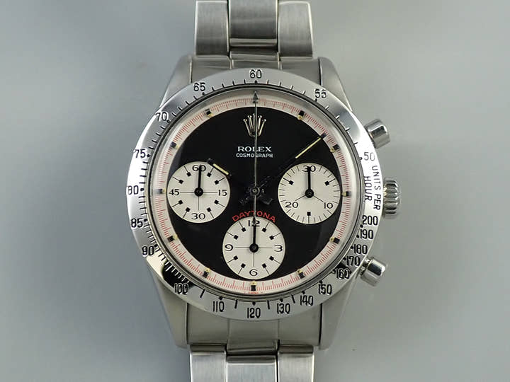 ロレックス デイトナ Ref.6239 ステンレススチール ブラック文字盤