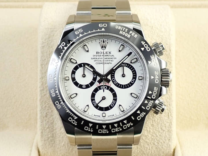 Rolex Daytona Ref. 116500LN Stainless Steel White Dial