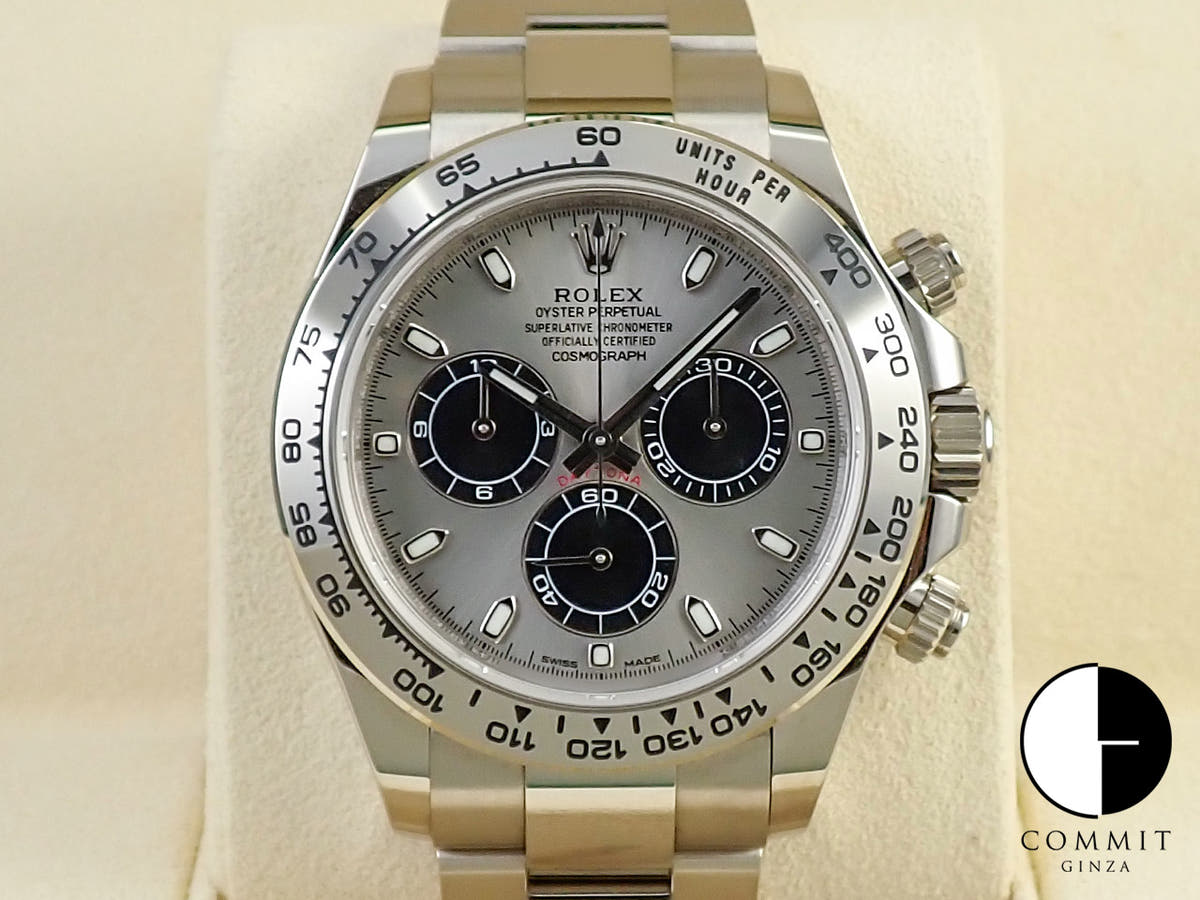 ロレックス デイトナ Ref.116509 ホワイトゴールド スチールxブラック文字盤