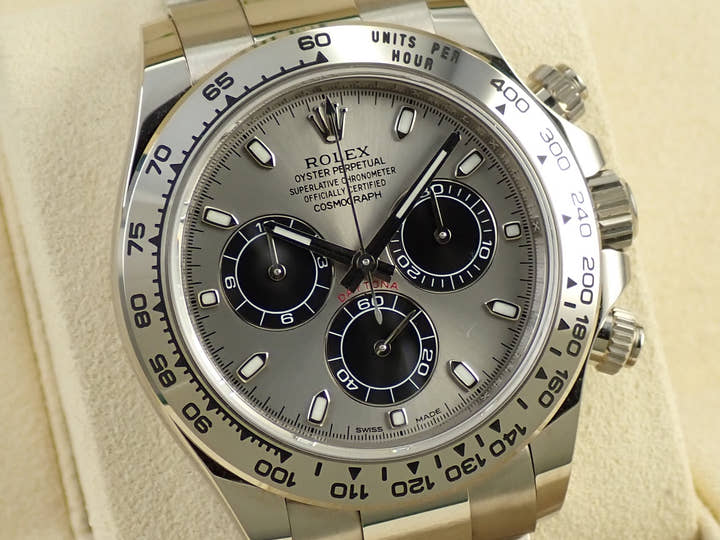 ロレックス デイトナ Ref.116509 ホワイトゴールド スチールxブラック文字盤
